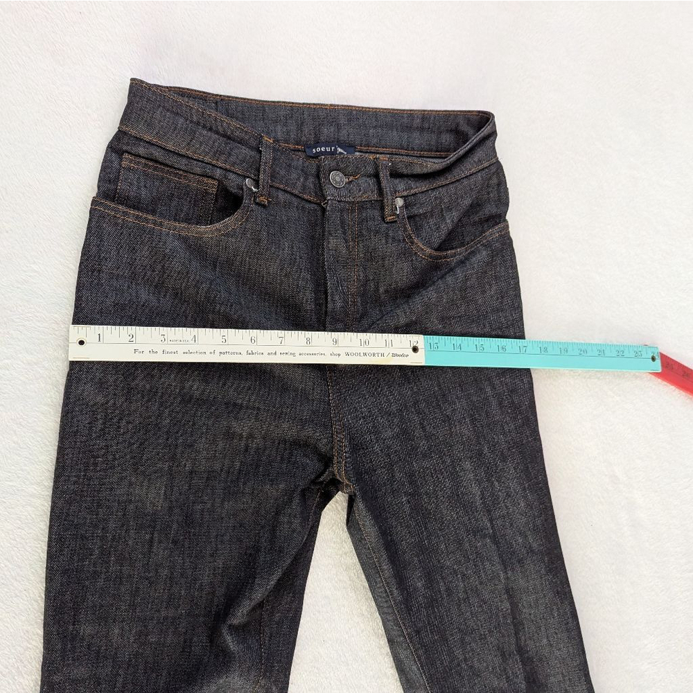 Soeur Francisco Dark Denim Jeans, Size 38/4 - Picture 8 of 13